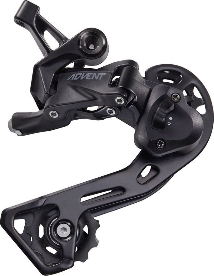 Microshift Adventní zadní derailleur, 9. -Row, není kompatibilní s Shimano, střední kočárek, max. Režim 42-46T, kapacita 41T, spojka (nová)