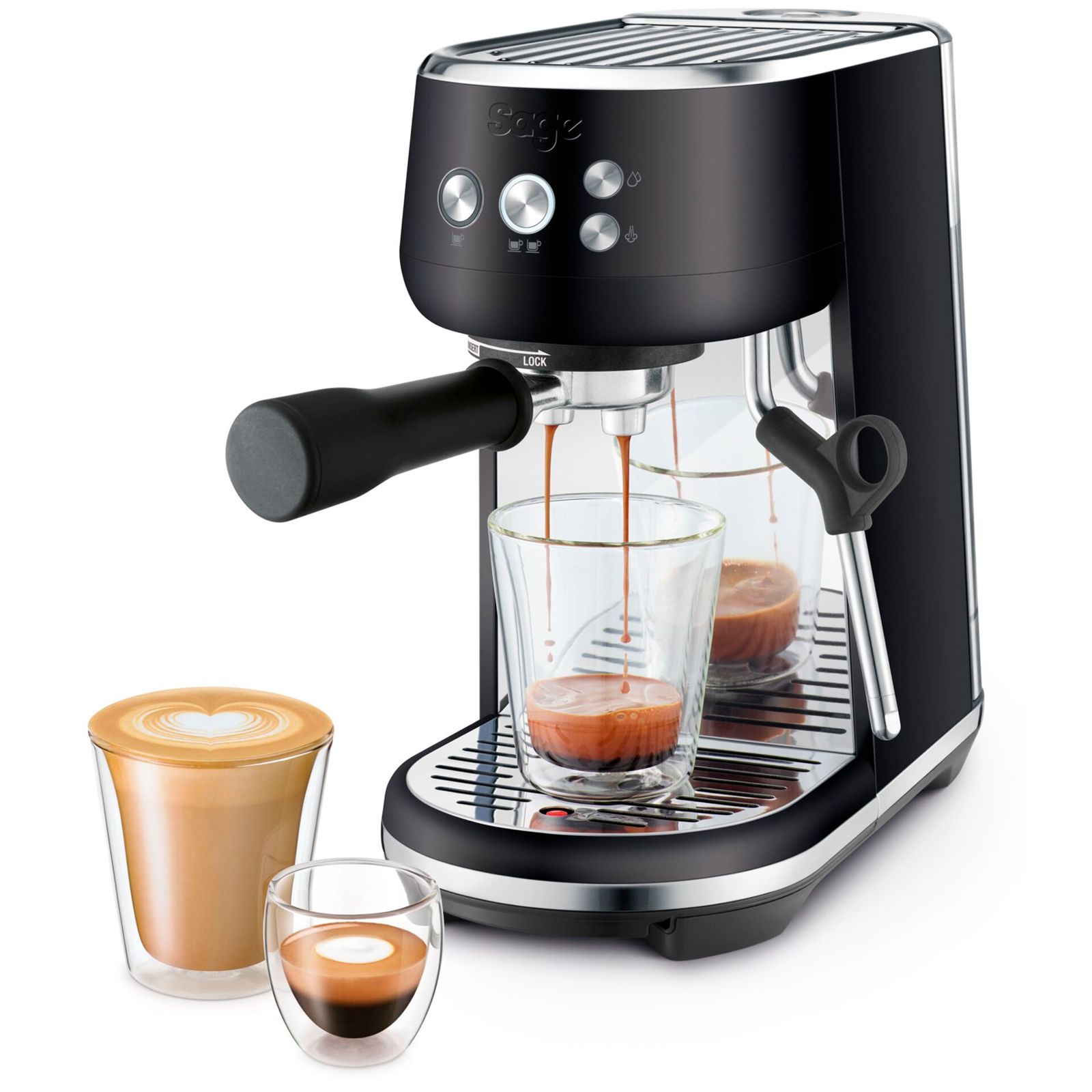 Sage Espresso Maschine the Bambino black