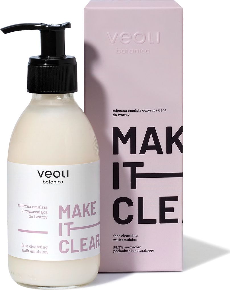 Veoli Botanica Make It Clear čistící pleťová emulze 200 ml