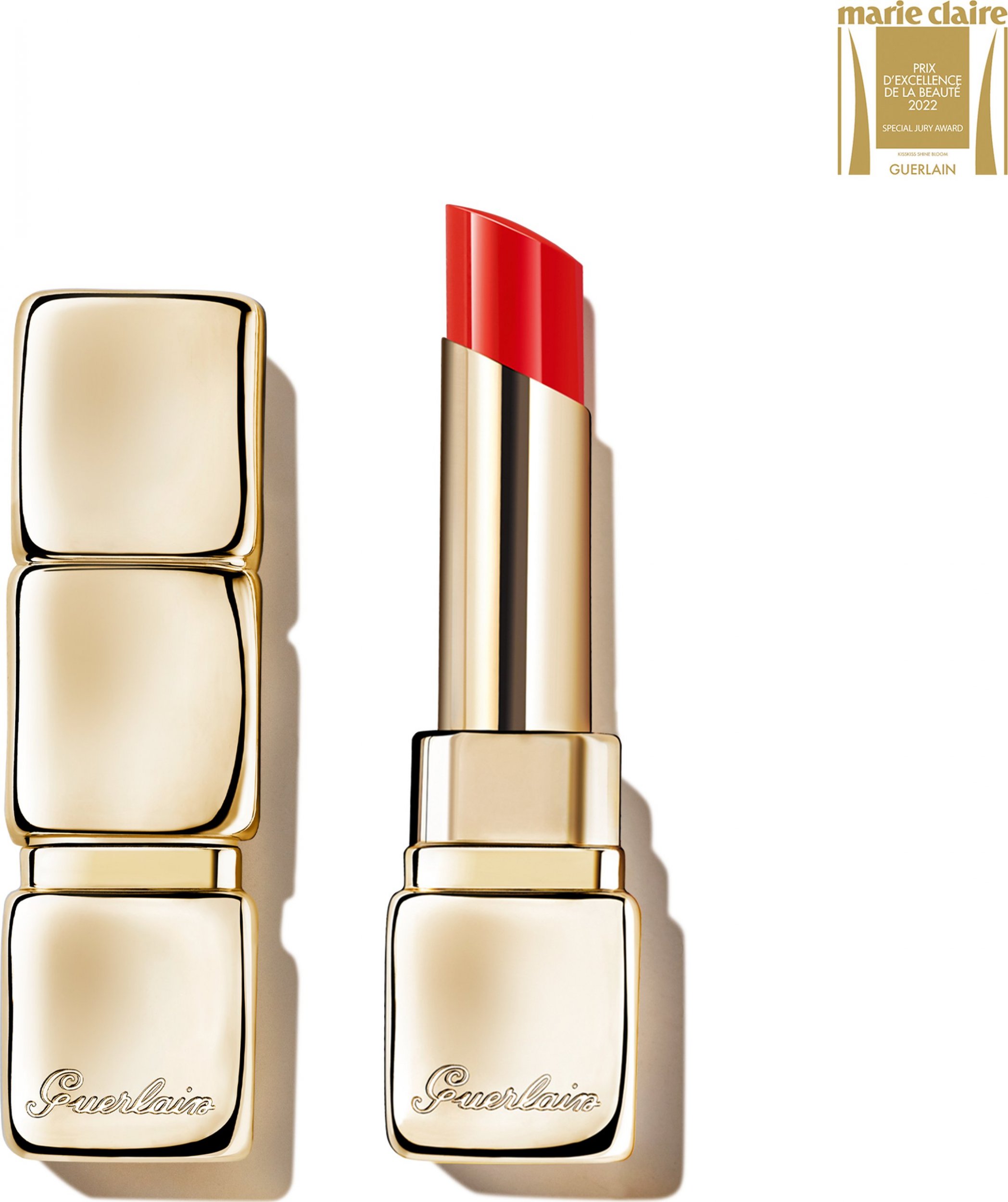 Guerlain KISSKISS SHINE BLOOM RTĚNKA 775 POPPY KISS 3,2g