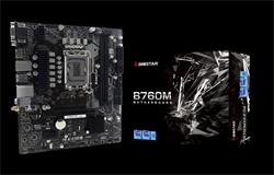 Mainboard,INTEL B760, Socket 1700, uATX, 2.5G LAN