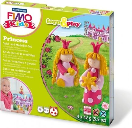 Fimo súprava cesta na hranie pre deti Princezné