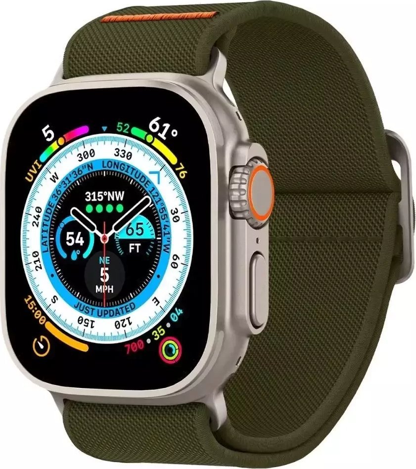 Spigen Řemínek Fit Lite Ultra pro Apple Watch 4/5/6/7/SE/8/Ultra 44/45/49mm khaki