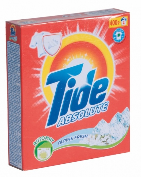 TIDE ALPINE 400g prací prášok na bielu bielizeň