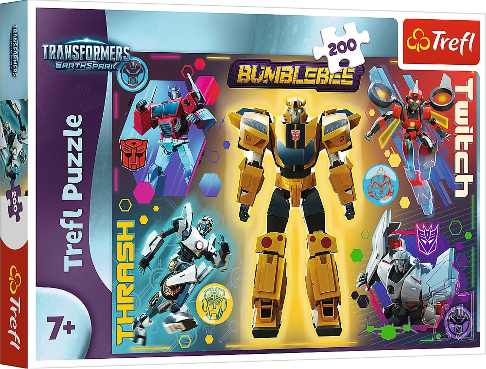 Trefl Puzzle 200 dílků Transformers