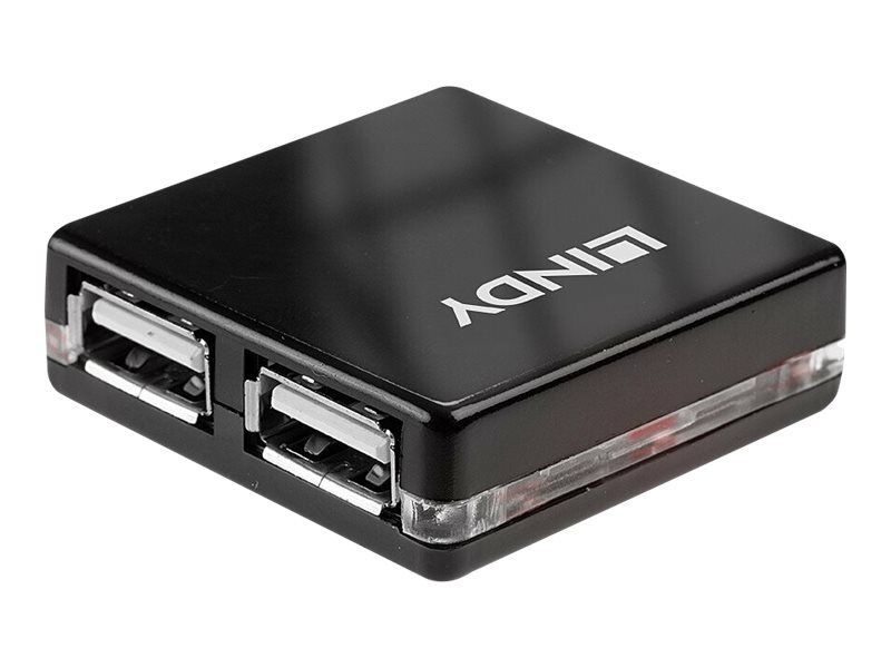 Lindy USB HUB 4x USB-A 2.0 (42742)
