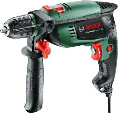 Vrtačka Bosch Příklepová vrtačka Bosch UniversalImpact 700W + sada příslušenství x-line