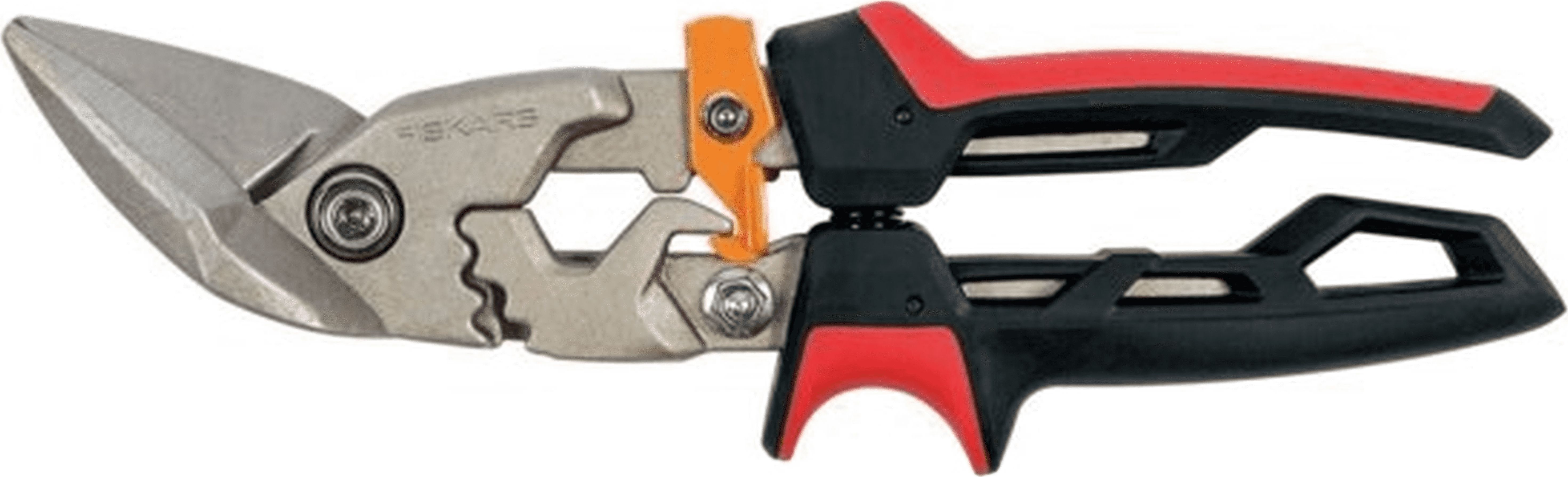 Nůžky na plech FISKARS Left Cut PowerGear Aviation