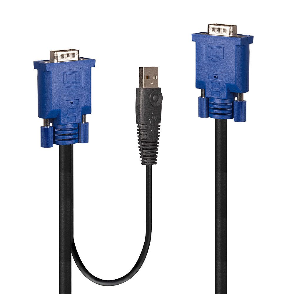 Lindy USB kabel LINDY Kombiniertes KVM- a USB-Kabel 3m