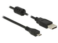 Delock - Kabel USB - USB (M) do Micro USB typ B (M) - USB 2.0 - 2 m - černá