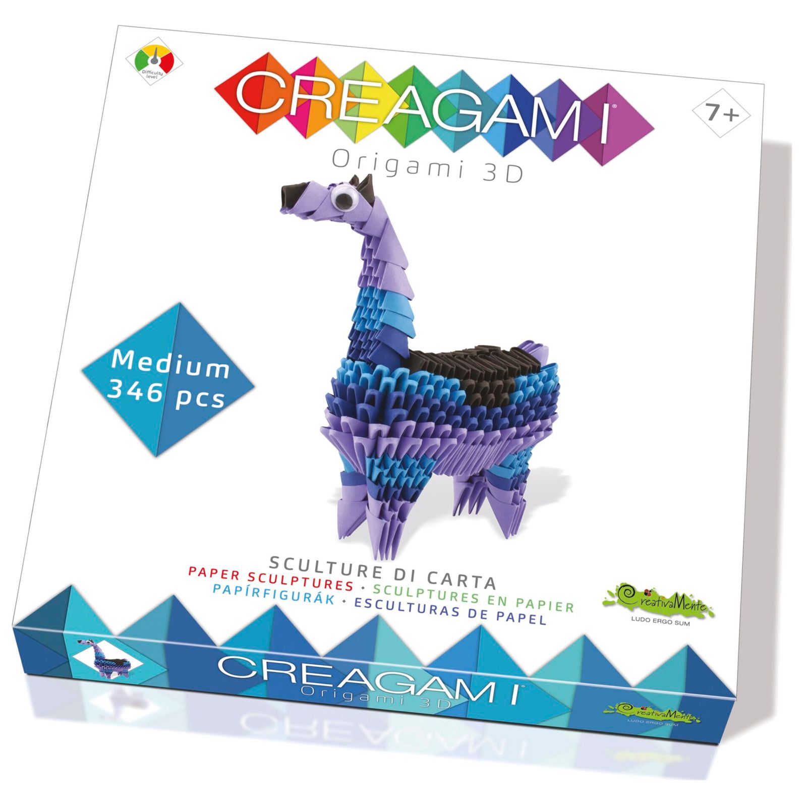 Creagami Origami 3D Lama 346 Teile