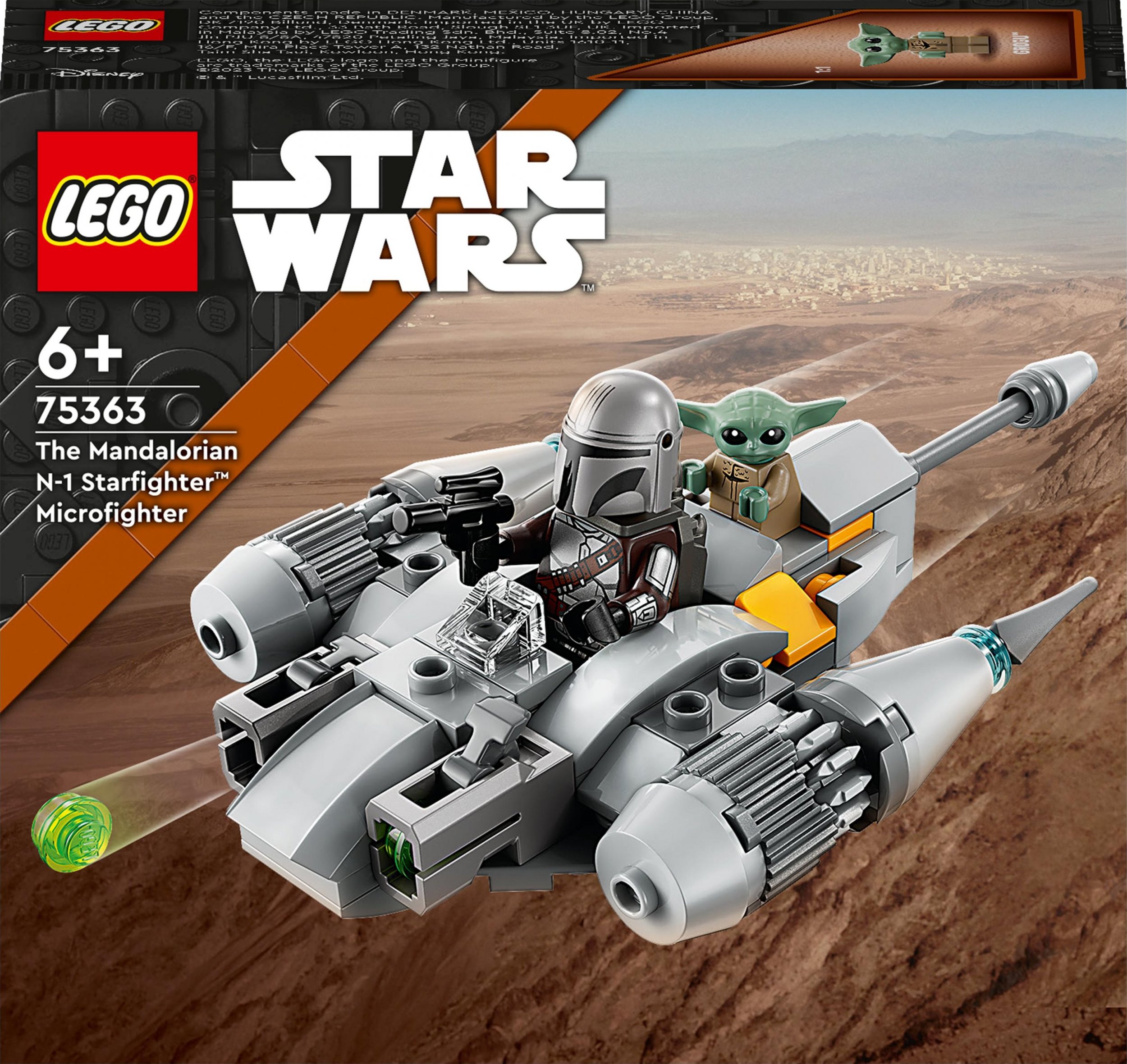 LEGO Star Wars 75363 Mandalorian s N-1 Starfighter