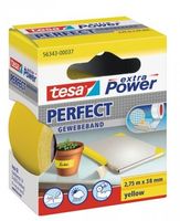 Lepidlo na textilie Tesa. 2,75 m x 38 mm extra power žlutá Perfect 56343