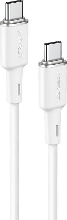 Acefast USB-C - USB-C USB kábel 1,2 m biely (6974316280736)