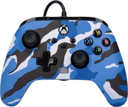 PowerA  podložka Xbox Series Enhanced Blue Camo Wired Pad