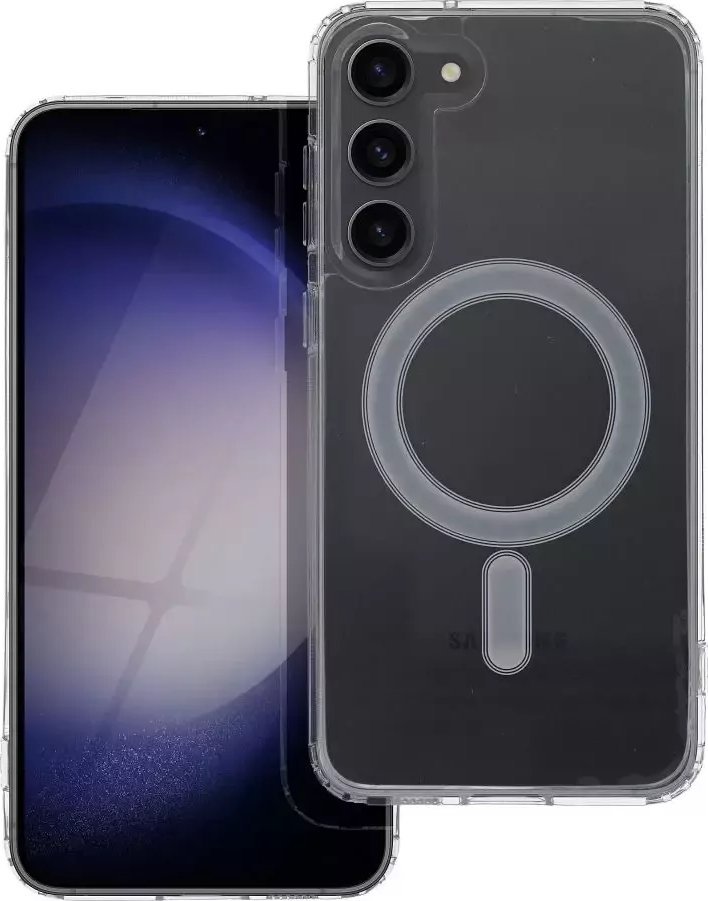 4kom.pl Clear Mag Cover pre SAMSUNG S23 PLUS