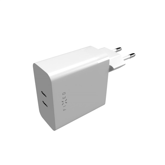 Fixed nabíječka 2x USB-C FIXC65-2C-WH