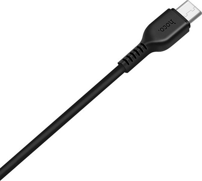 Hoco USB-A - USB-C USB kábel 1 m čierny (6957531061182)