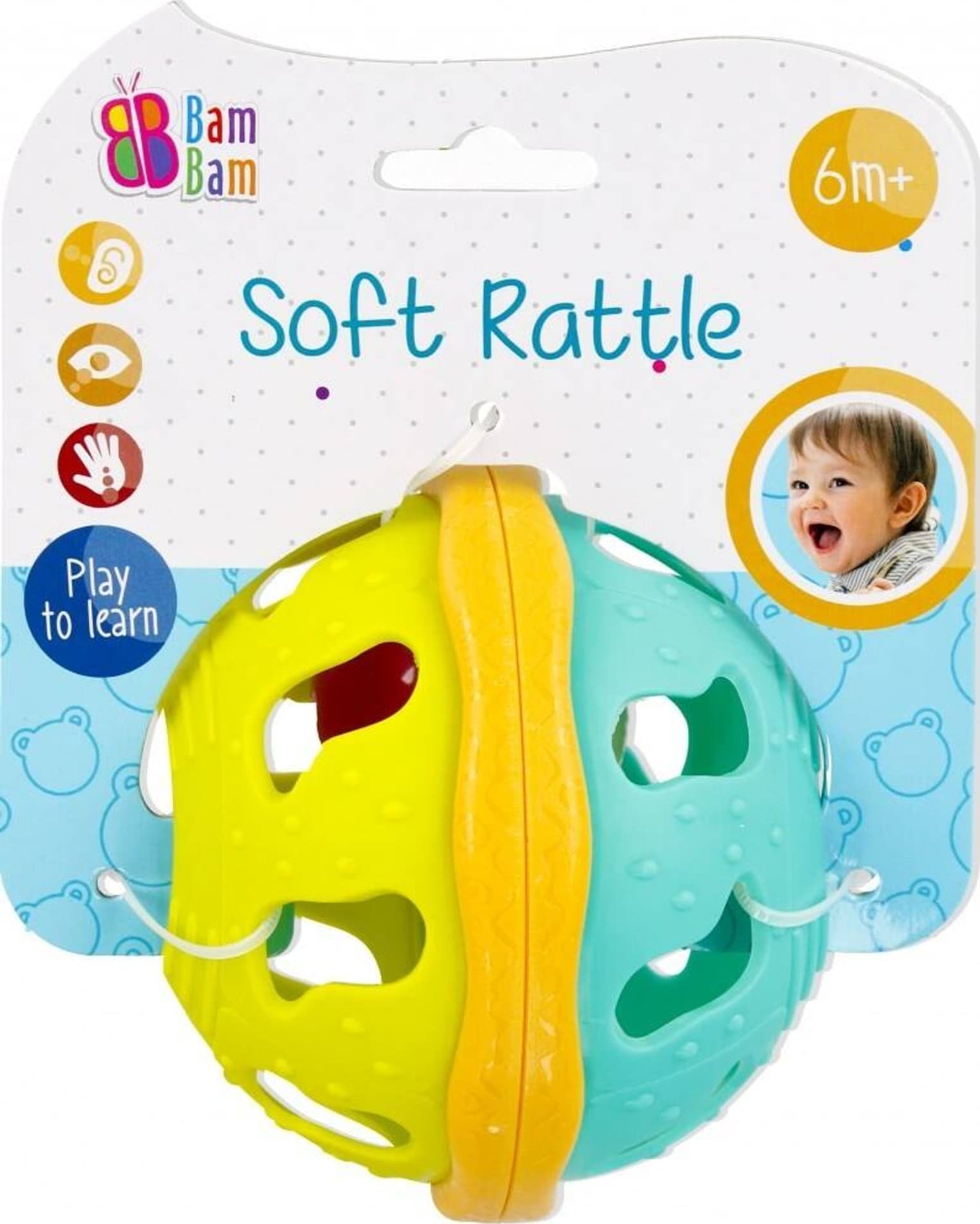 BamBam BAM BAM KULIČKOVÉ RATTLE B/C MIX2 0/144