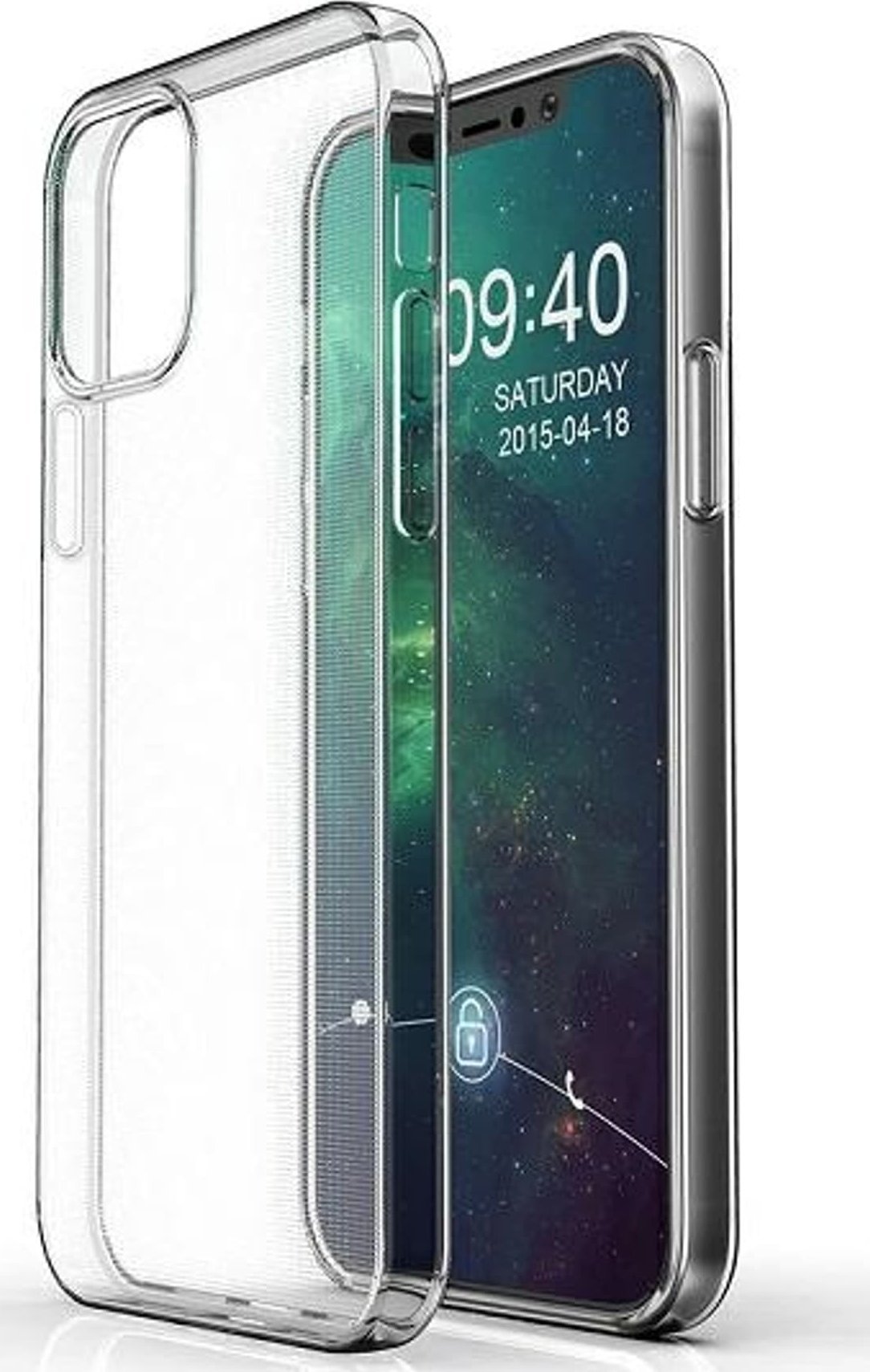 NO NAME Číre púzdro Samsung A54 A546 priehľadné 1mm