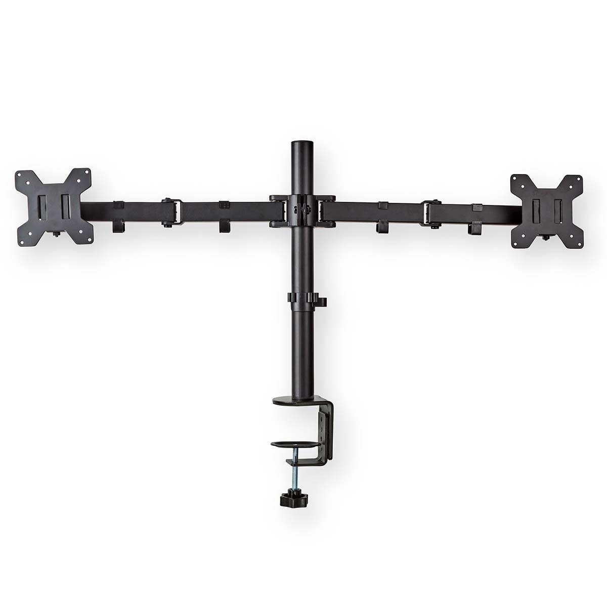 Nedis MMDOS110BK - Full Motion Stojan Monitoru | 2 Obrazovky | 15 - 32   | 75x75 / 100x100