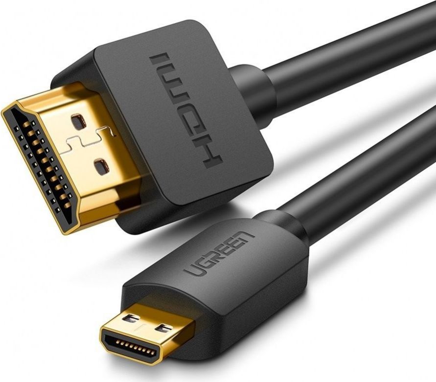 Ugreen HDMI Micro - HDMI kábel 2m čierny (30103)