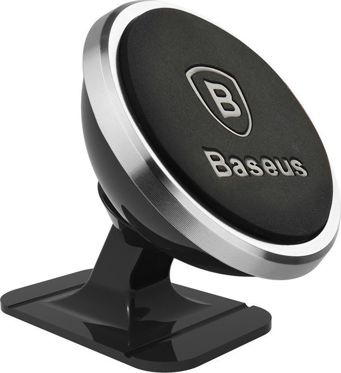 Baseus Baseus magnetický držiak telefónu do auta (strieborný)