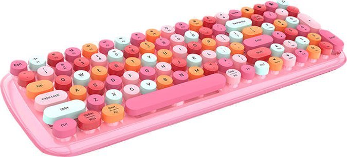 Bezdrôtová klávesnica MOFII Candy BT (ružová)