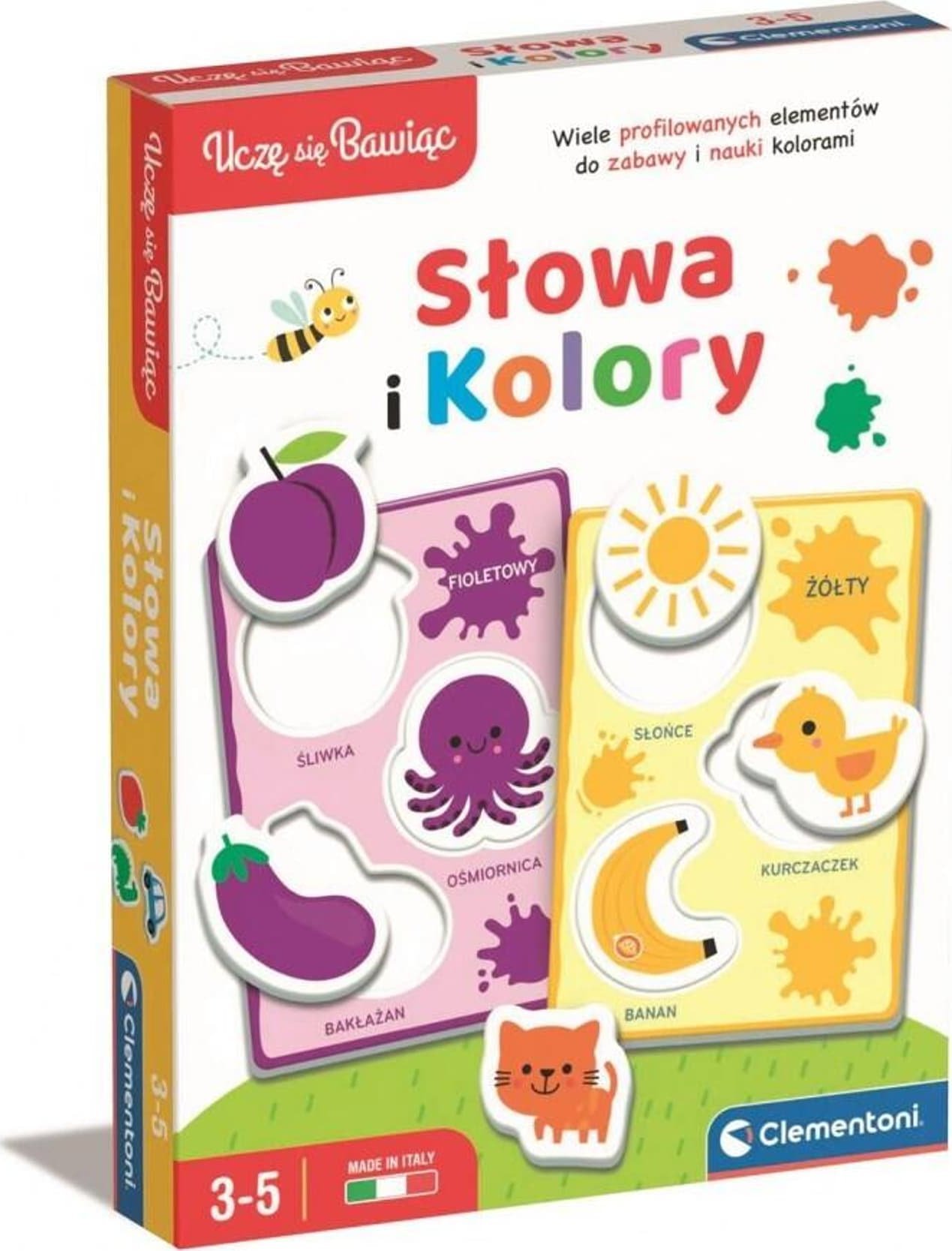Clementoni učia? si? baviť. Slová a farby