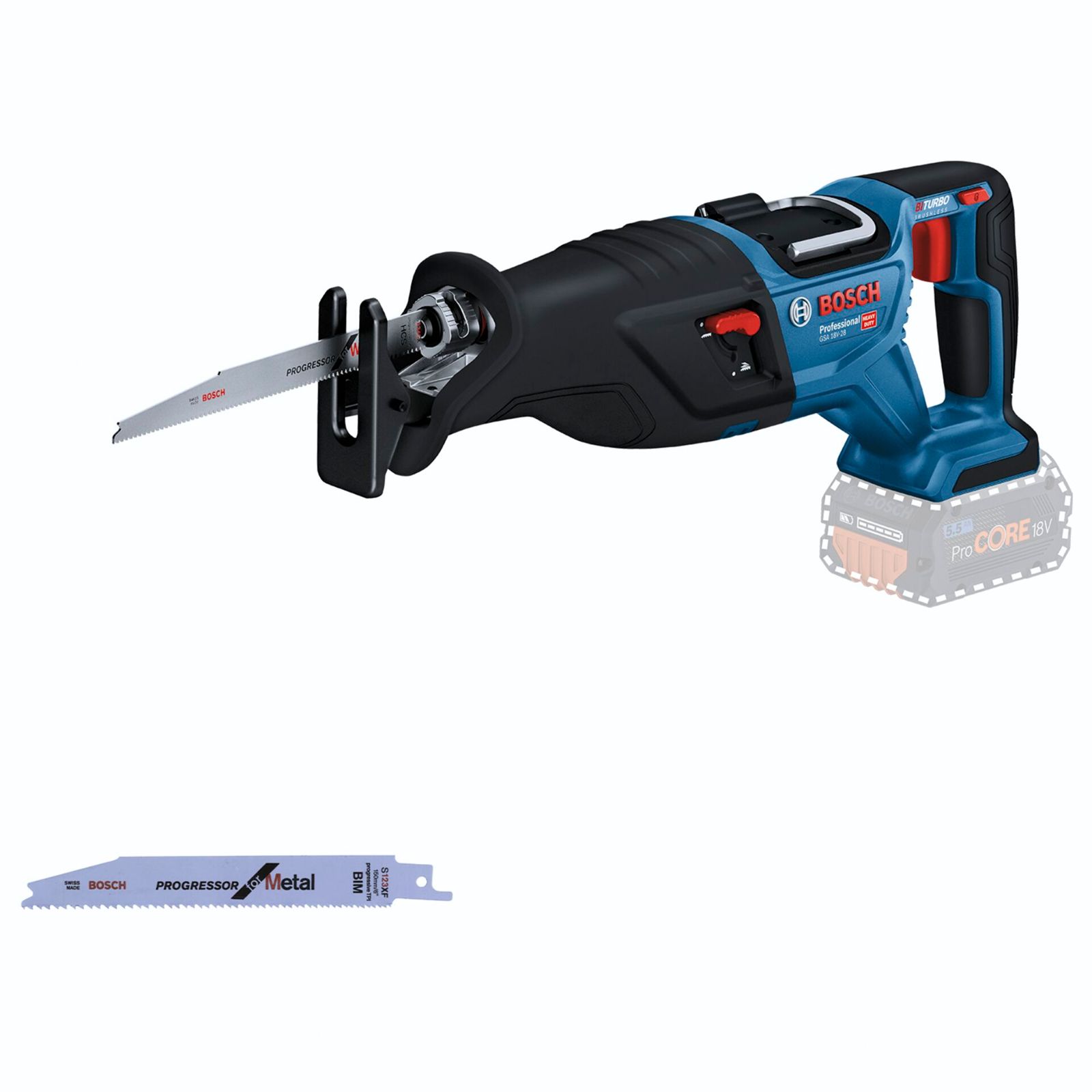 Bosch GSA 18V-28 aku pila ocaska
