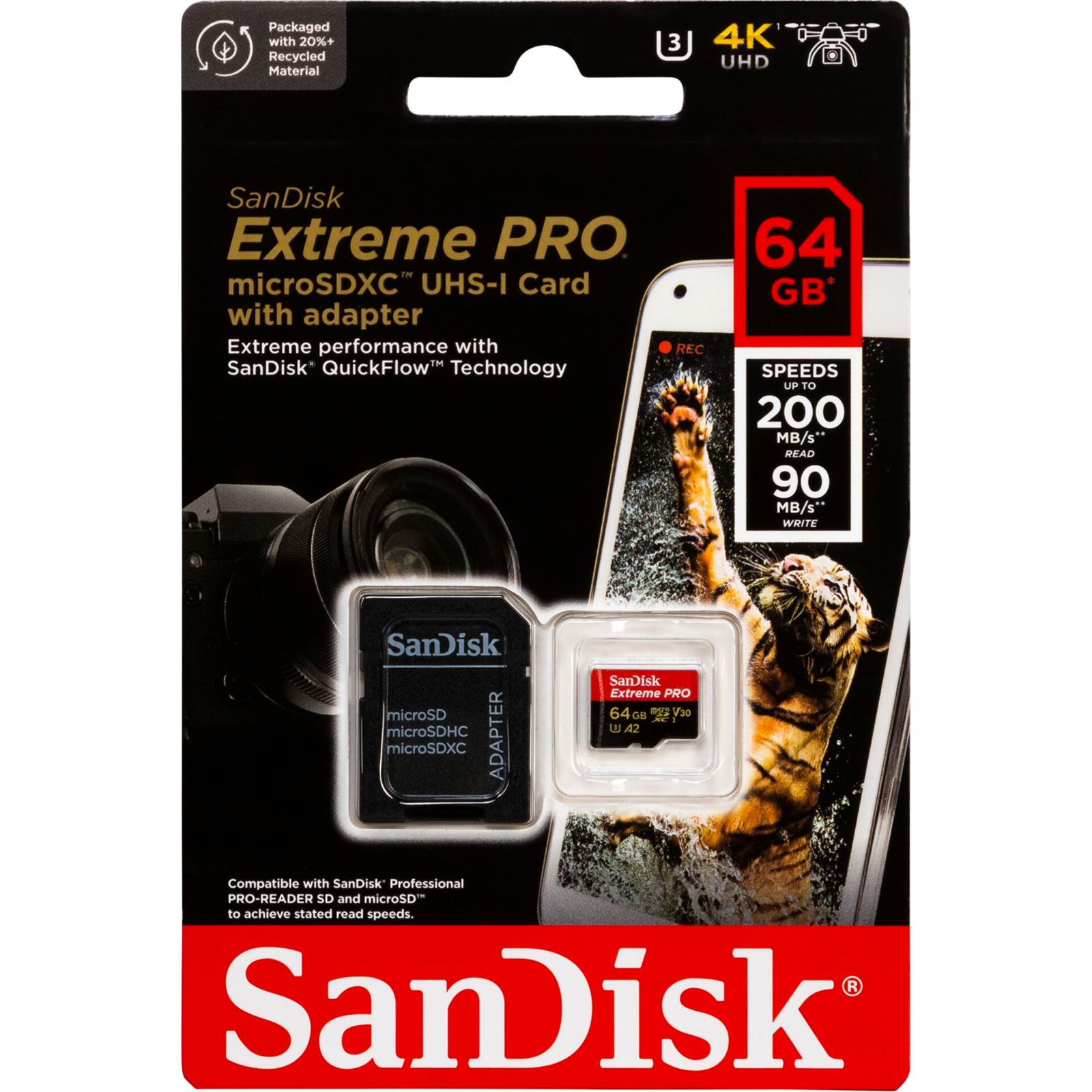 Extreme PRO 64 GB microSDXC, Speicherkarte