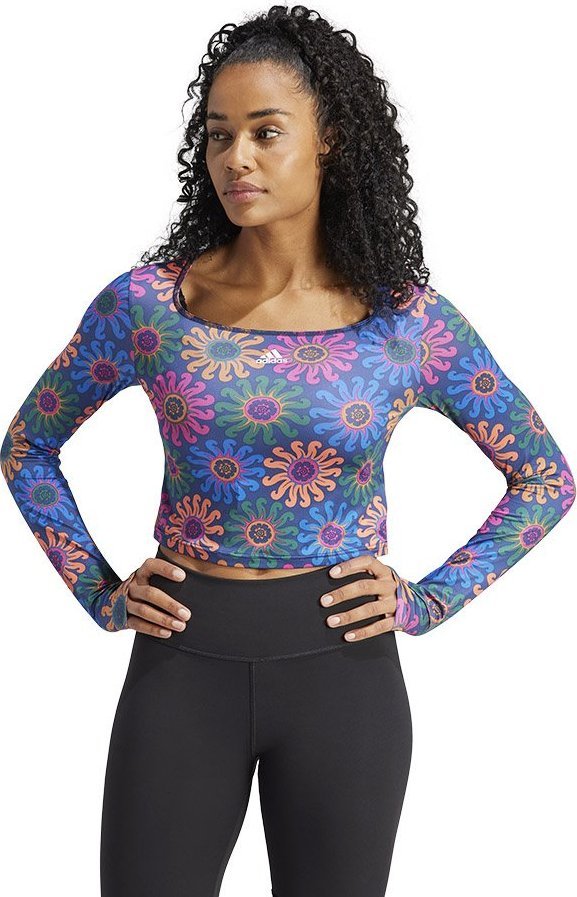 Adidas tričko adidas Farm Crop LS IM2360