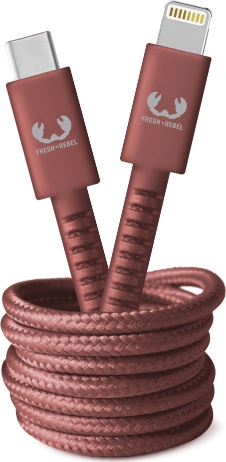 Fresh n Rebel USB-C – Lightning kábel 2 m hnedý (002149980000)
