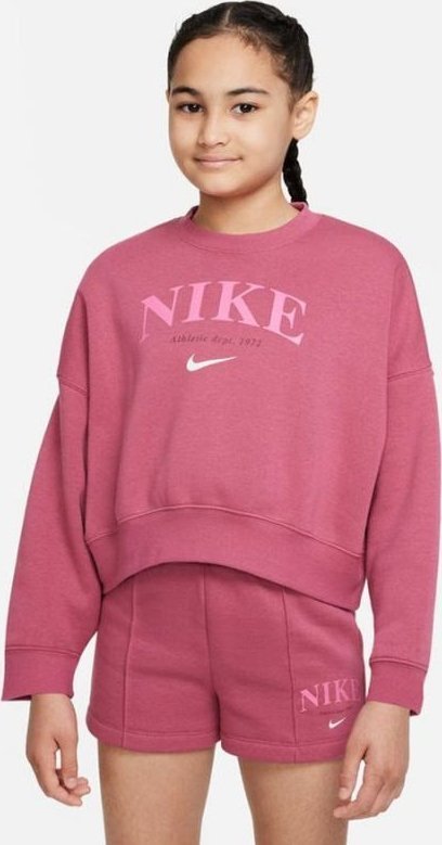 Nike Mikina Sportswear Trend FLC Crew DV2563 633