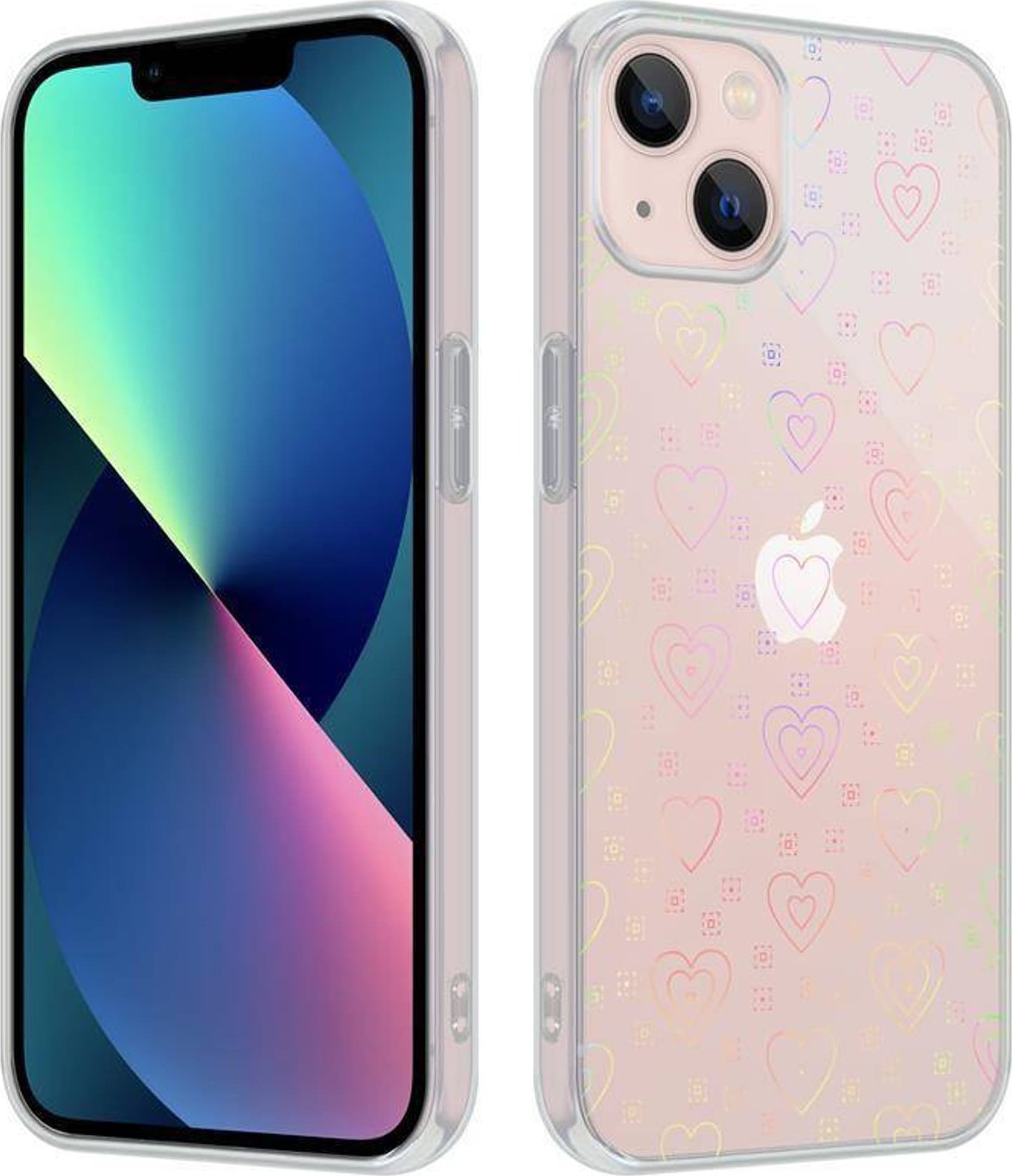 MAXXIMUS MX HOLO SRDCE SAMSUNG S20 ČIRÁ / TRANSPARENTNÍ