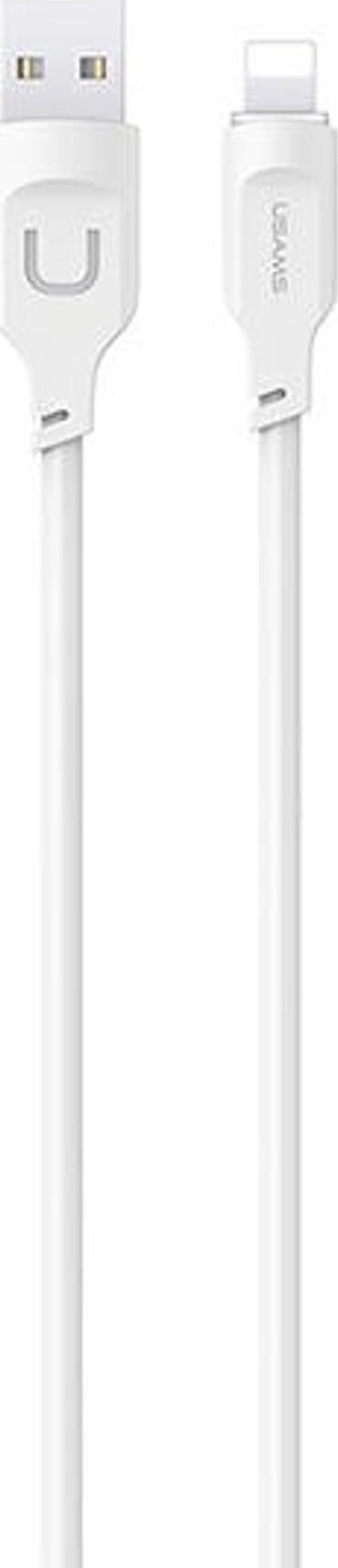 USB usams djams kabel Lightning Rychlé nabíjení 2.4a Lithe Series1.2M White/White SJ565USB02 (US-SJ565)