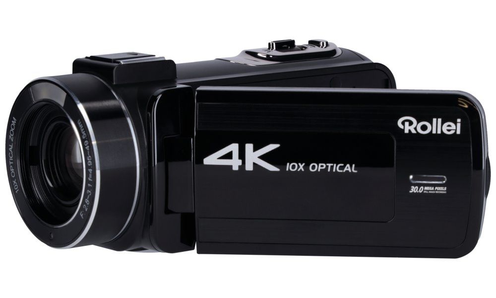 Rollei Movieline UHD10x/ 30 MPix/ 10x zoom/ 3  LCD/ 4K video/ MicroSD/ Černá