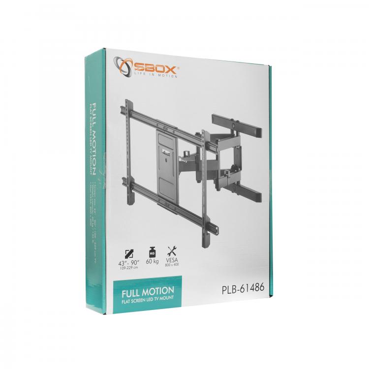 SBOX PLB-61486, TV Držiak na stenu 43 -90
