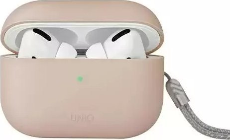 Uniq Uniq Lino Apple Airpods Pro 2 Silicone Pink/Blush Pink