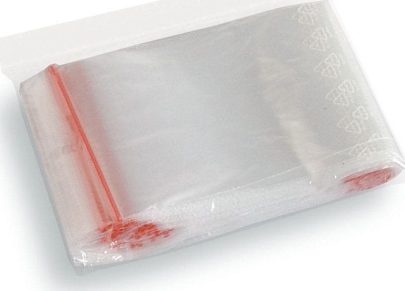 Vrecká Stella String, STELLA, 215x300 mm, 100 ks, priehľadné