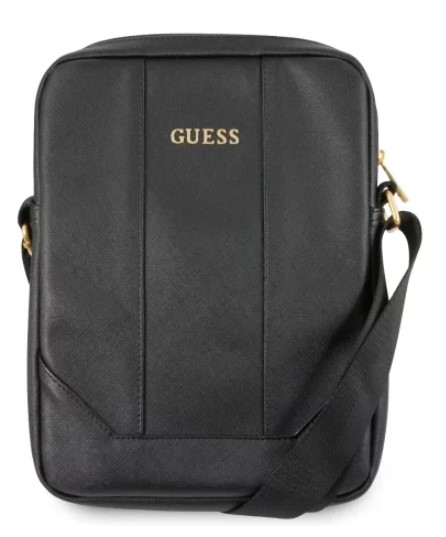 Taška na tablet Guess Saffiano Look 10  černá Nové