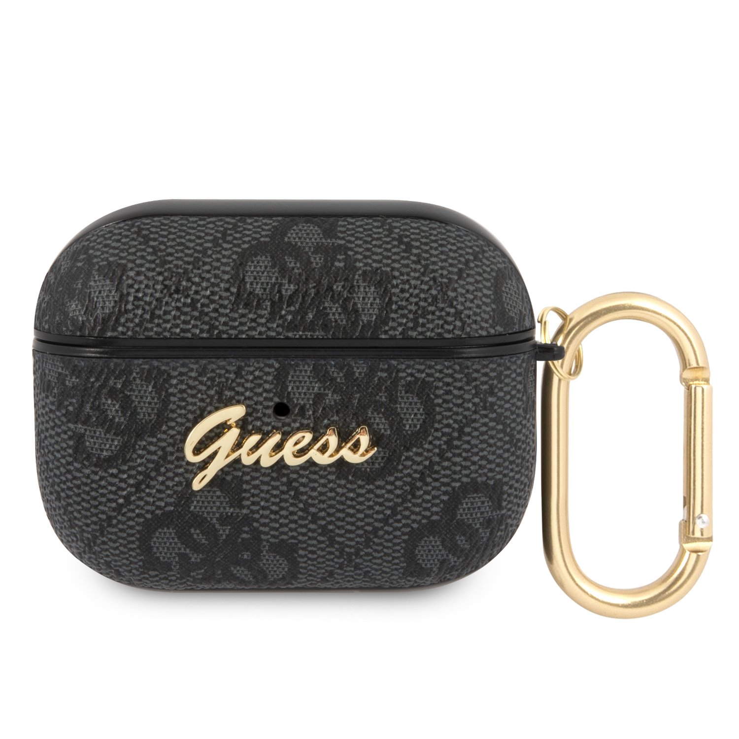 Guess 4G Script PC/PU Pouzdro pro Airpods Pro Grey Nové