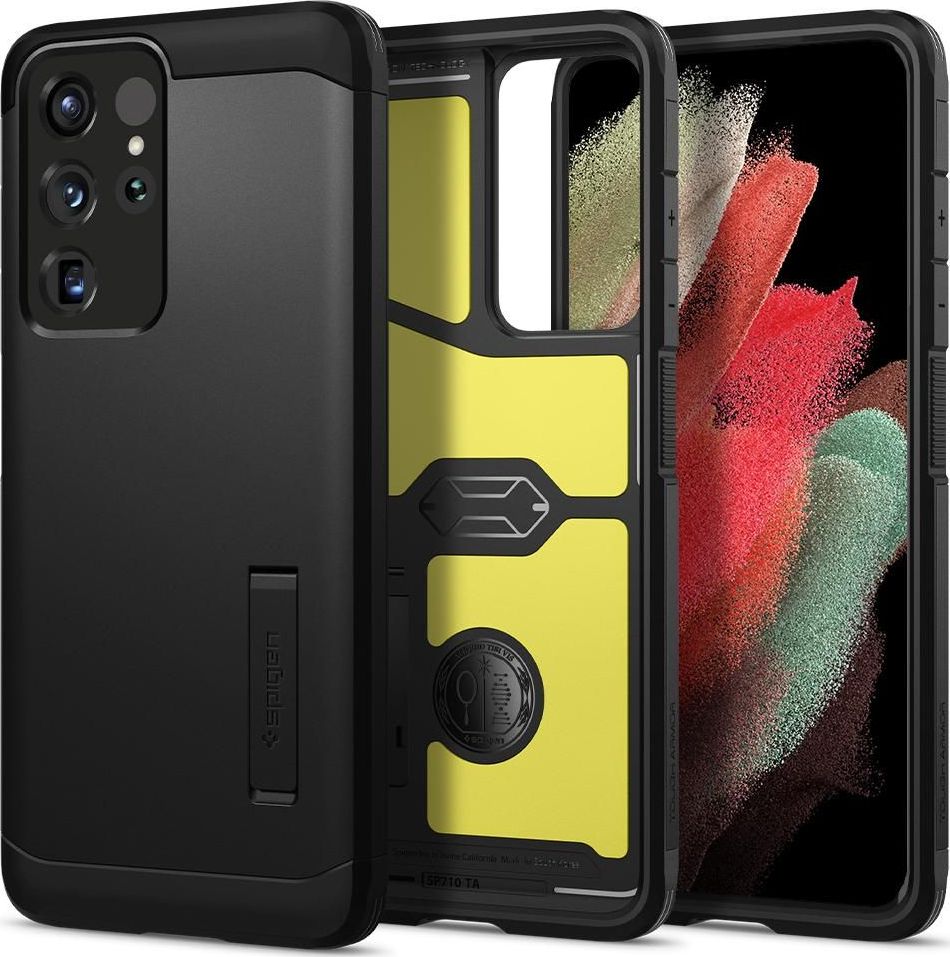 Spigen Pouzdro Tough Armor pro Galaxy S21 Ultra černé