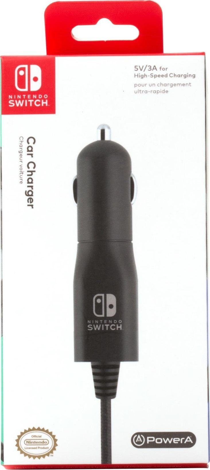 PowerA Car Charger for Nintendo Switch
