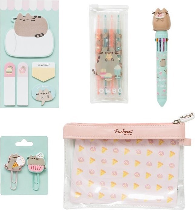 Pusheen Sada psacích potřeb Foodie (13 kusů)