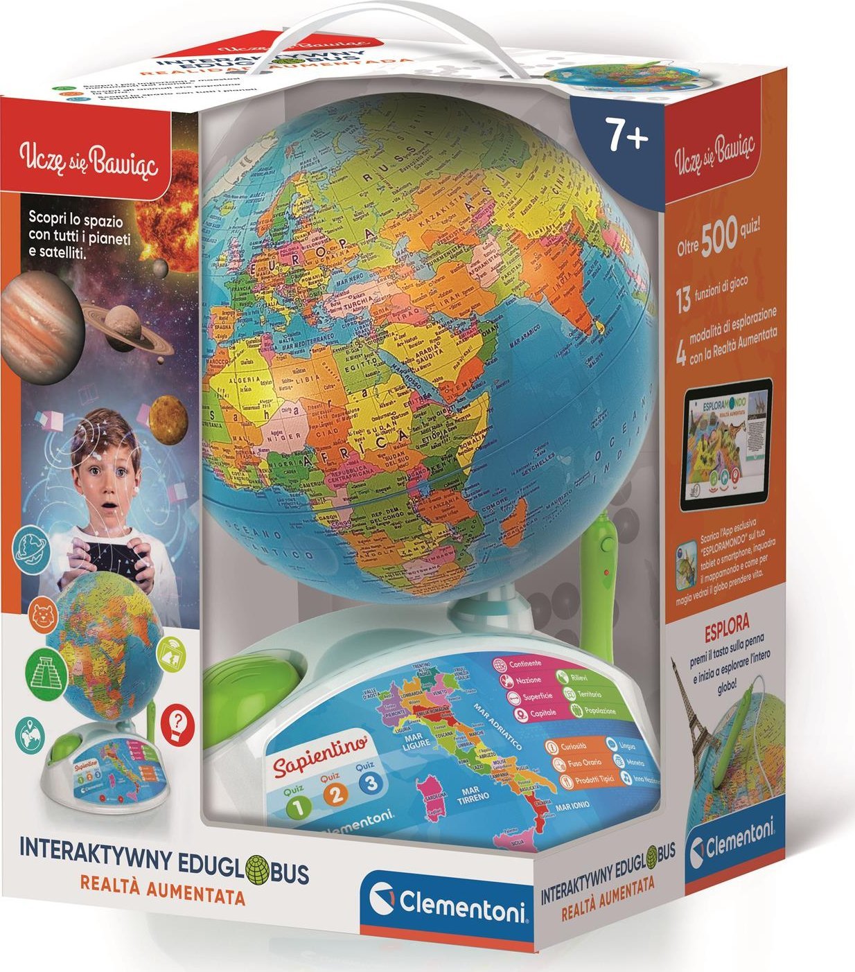 Clementoni Interactive Eduglobus 50847