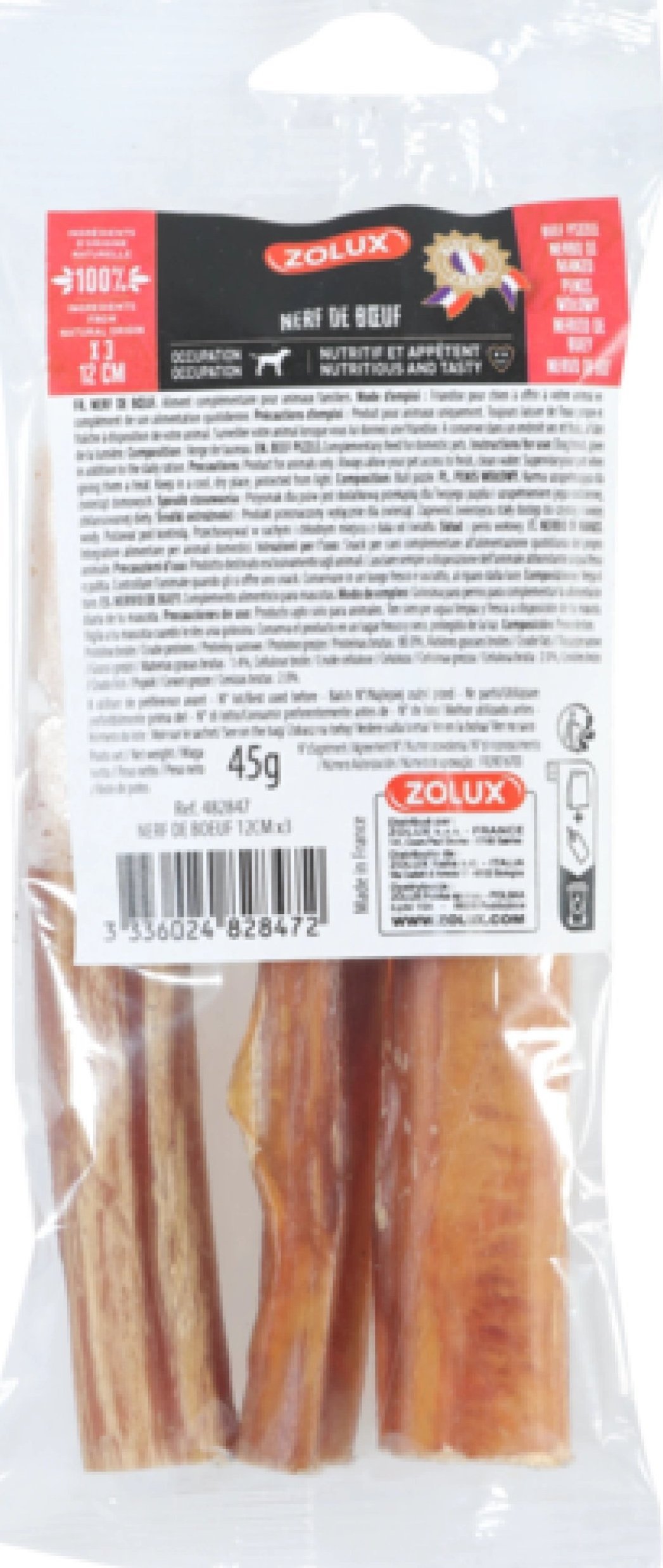 Zolux ZOLUX Hovädzí penis 12 cm x 3,45 g