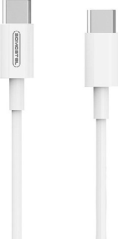 Somostel USB-C - USB-C kábel USB 1,2 m biely (27226)