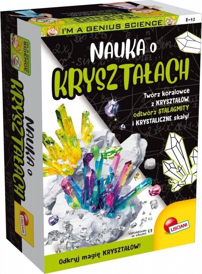 Lisciani Vědecká sada Jsem génius Krystalová věda