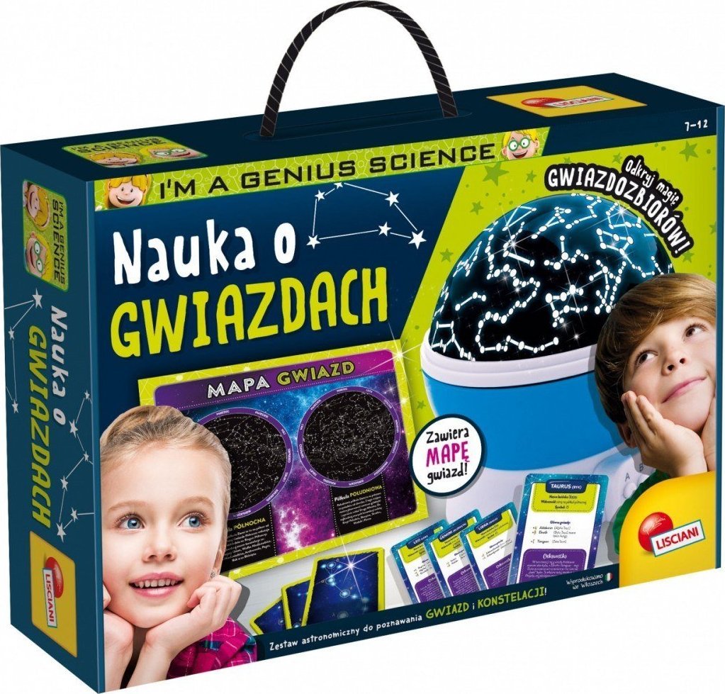 Lisciani Im a Genius science kit Veda o hviezdach